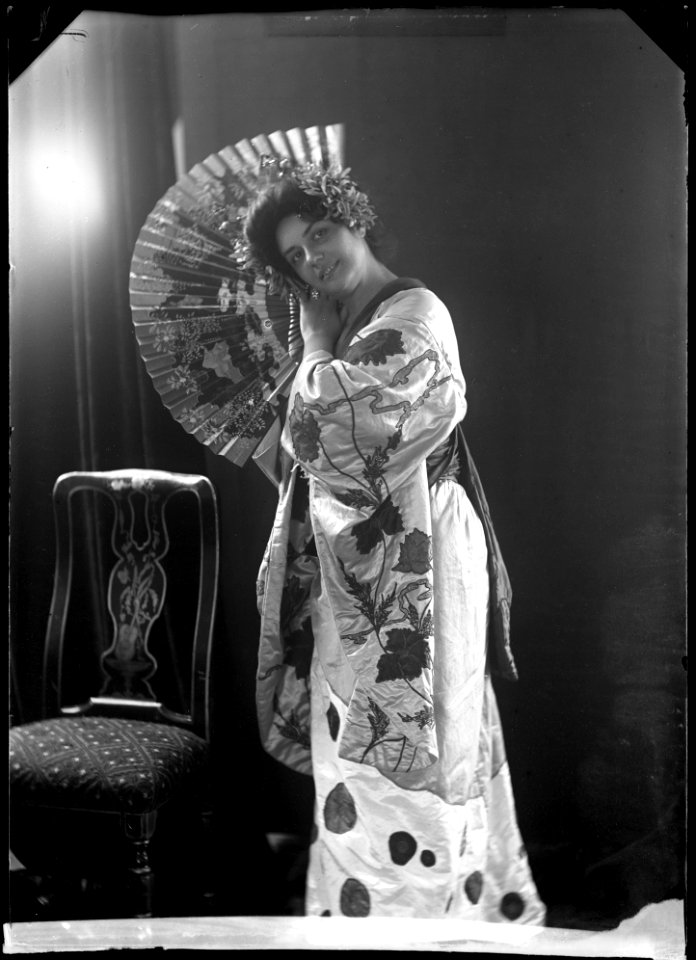 Ingeborg Sandberg in Geishan at Östermalmsteatern 1904 - SMV - NS002