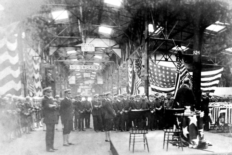 Indoor Memorial Services, Brooklyn Navy Yard, New York City (26682072974)