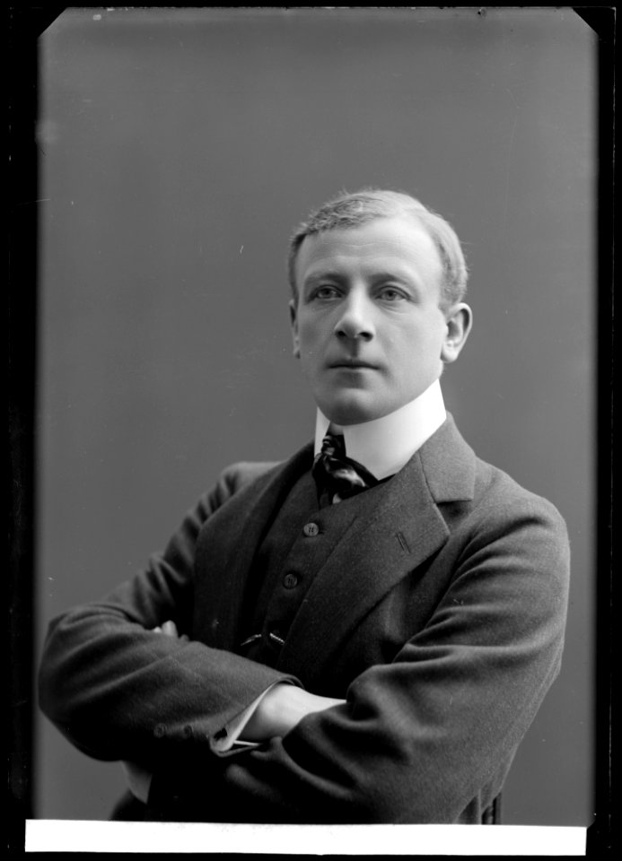 Ivan Hedqvist, actor, portrait 1907 - SMV - GH112