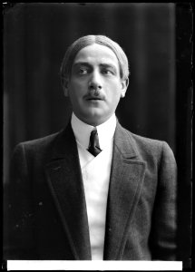 Ivan Hedqvist in Mannen och hans överman at Svenska teatern 1907 - SMV - GH104