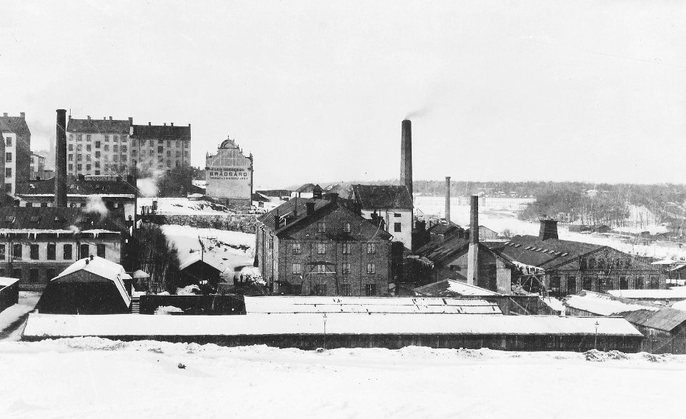 Inedalsfabriken Kungsholmen 1890-tal