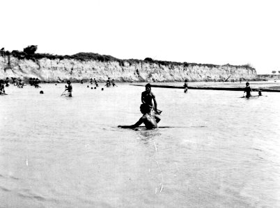Indianska fiskare. Bildarkiv, 4707. Neg nr, 1332. Ashluslay; fiskare - SMVK - 004707