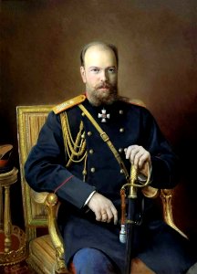 Ivan Kulikov Portrait of Alexander III
