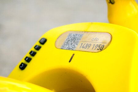 Bicycle the sharing economy shared bicycle qr code