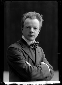 Ivar Nilsson, actor, portrait 1907 - SMV - GN022