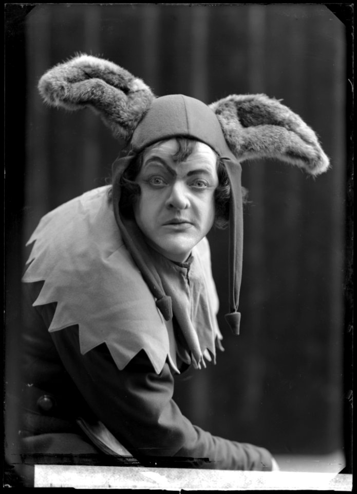 Ivar Nilsson in Kung Lear at Dramatiska teatern 1908 - SMV - GN020