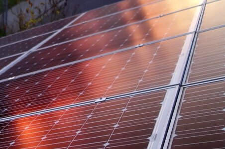 Solar energy solar cells power generation photo