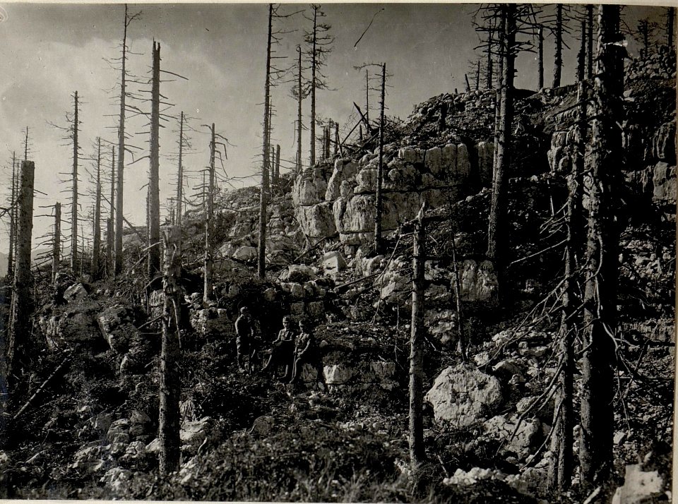 Infanterie-.Stellungen am Monte .Zebio (BildID 15626496)