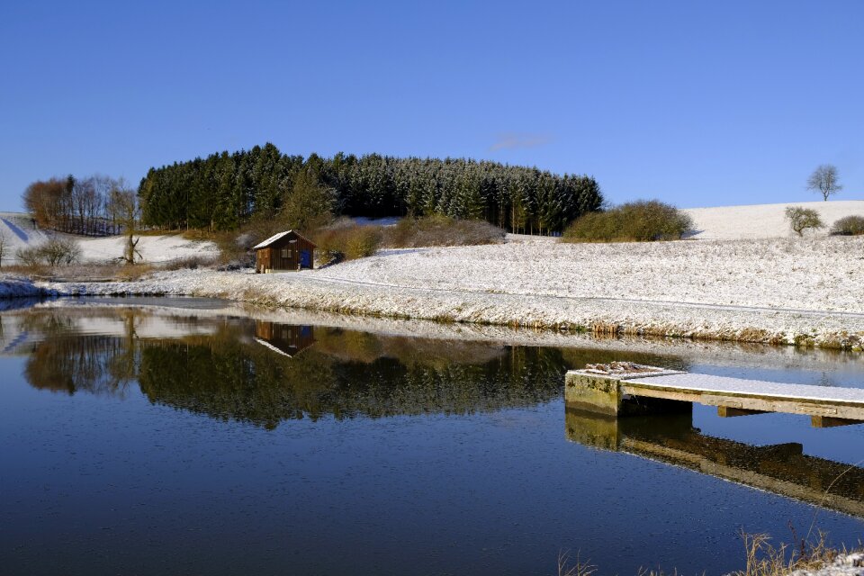 Ice frozen waters photo