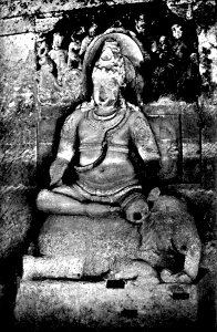 Indra, from the Indra Temple, Ellora photo