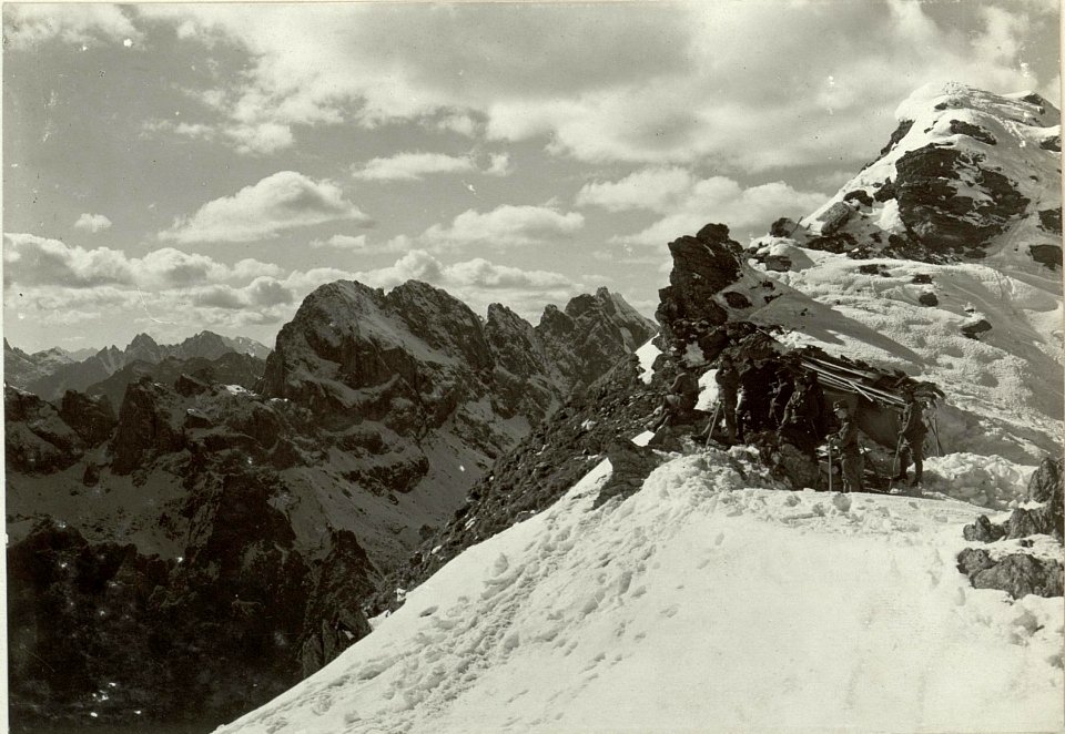 Infanteriestellung der Kärntner Schützen auf der kleinen Schönleitenschneid (BildID 15463057)
