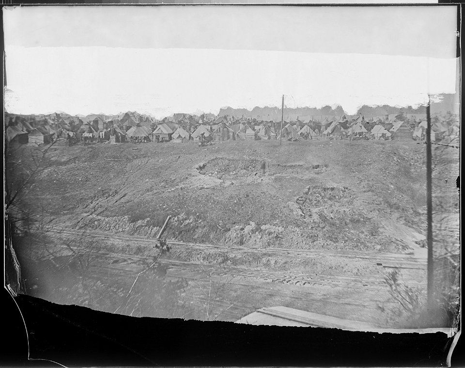 Infantry camp near City Point, Va - NARA - 524735