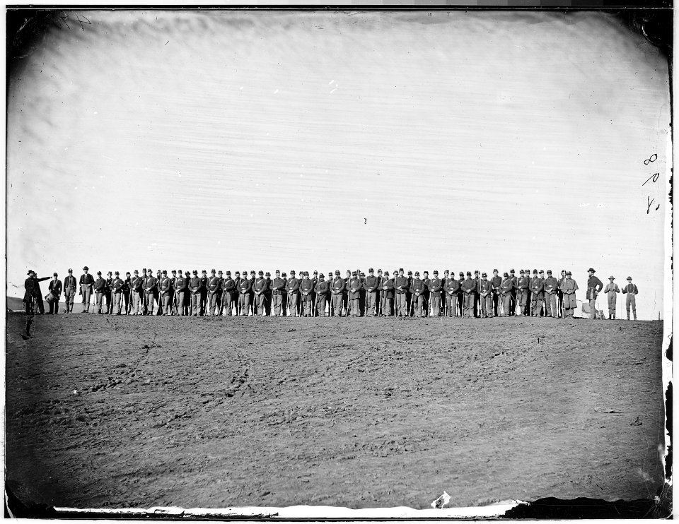 Infantry on parade - NARA - 524717