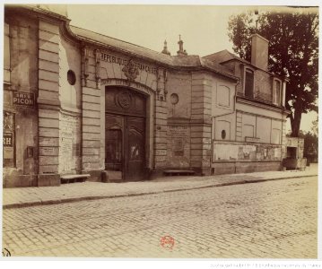 Ivry sur Seine, Mairie, Vieux logis.Atget Eugène btv1b10518402h 1