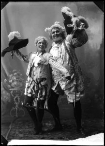Inga Berentz and Axel Ringvall in Surcouf at Östermalmsteatern 1905 - SMV - GR041