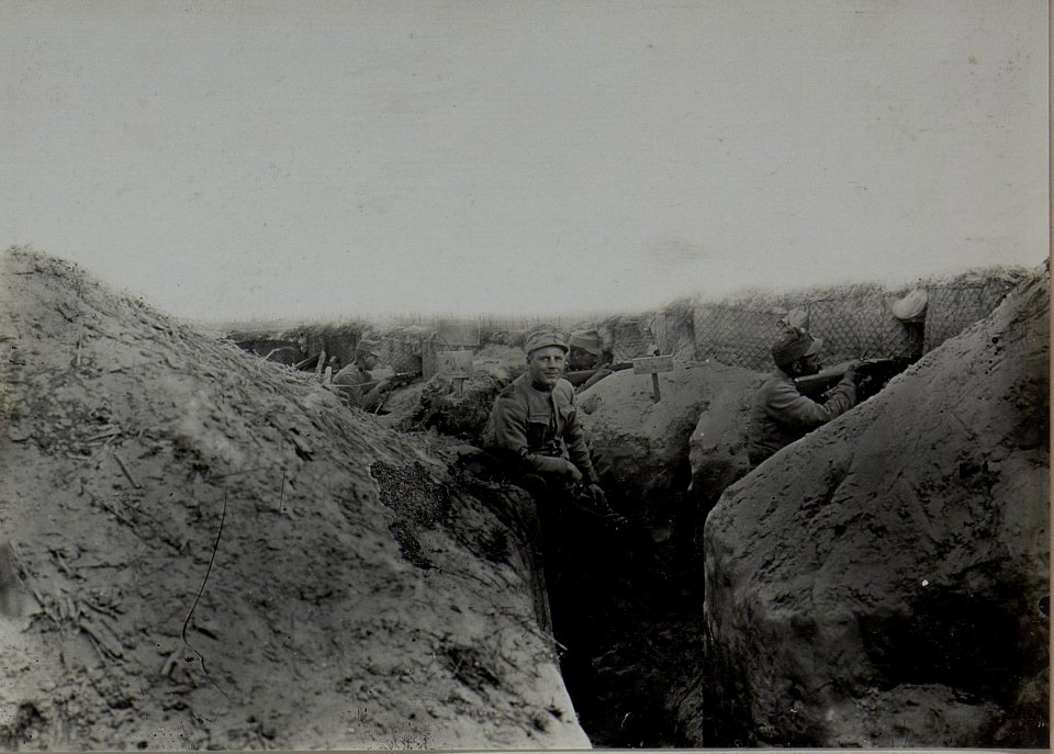 Infanterieregiment 59 in der Stellung an der Putilowka, aufgenommen am 19. Oktober 1915 (BildID 15455716)