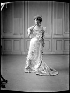 Inga Berentz in Den glada änkan at Oscarsteatern 1907 - SMV - NB139