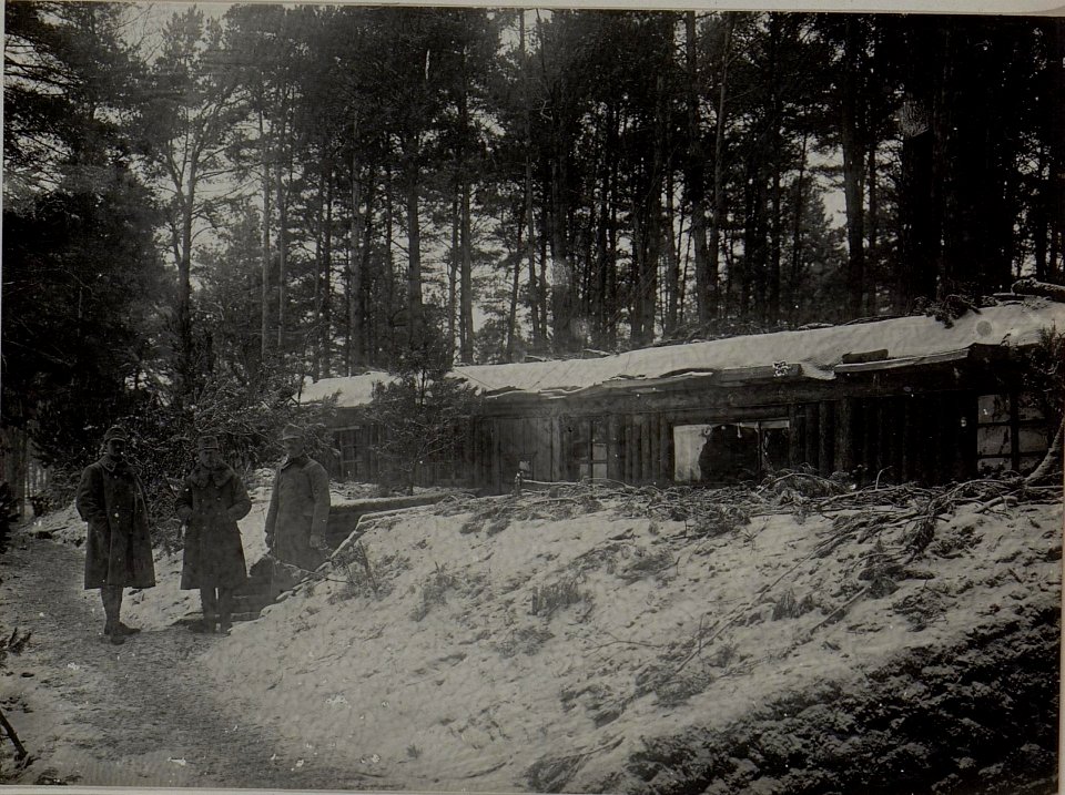 Infanterieregiment 90. , Regimentskommando im Hessenwäldchen (BildID 15456017)