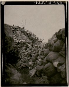 Infanteriestellung am Kamme des Monte Sabotino (BildID 15732698)