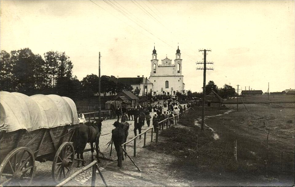 Iŭje, Kaścielnaja, Bernardynski. Іўе, Касьцельная, Бэрнардынскі (1916)