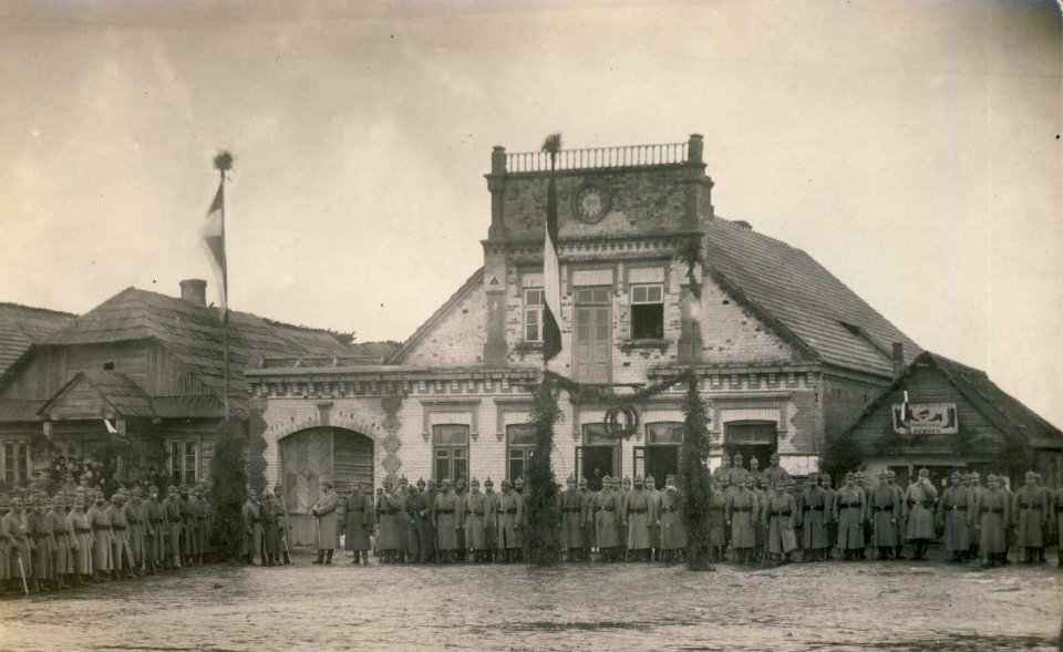 Iŭje, Rynak, Ašaroŭski. Іўе, Рынак, Ашароўскі (1915-18)