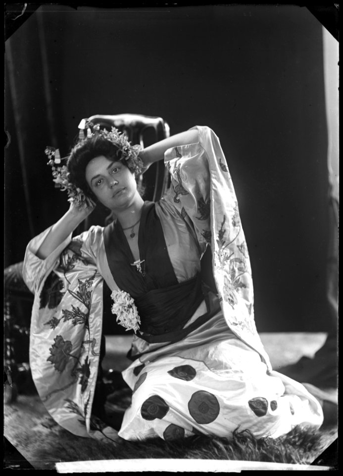 Ingeborg Sandberg in Geishan at Östermalmsteatern 1904 - SMV - GS007