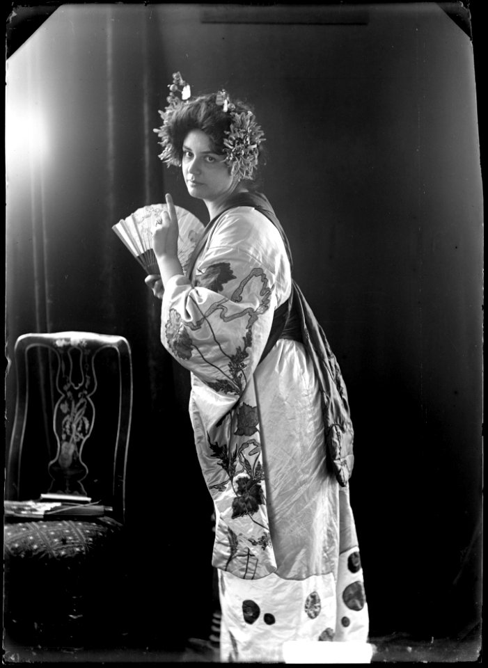 Ingeborg Sandberg in Geishan at Östermalmsteatern 1904 - SMV - NS003