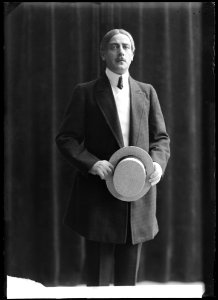 Ivan Hedqvist in Mannen och hans överman at Svenska teatern 1907 - SMV - NH039