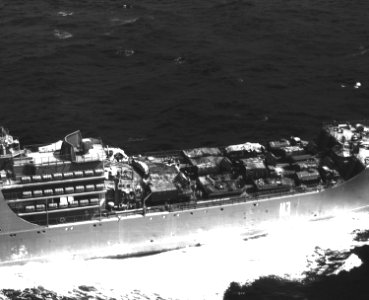 Ivan Rogov class landing ship with soviet military equipment