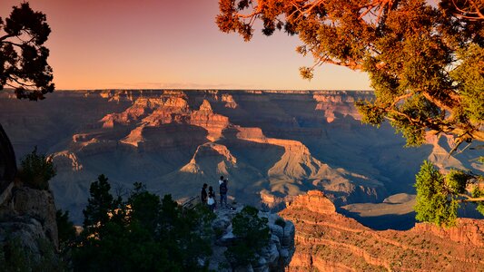 Usa grand canyon evening