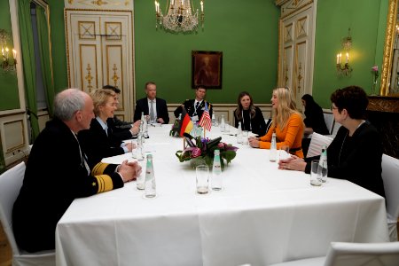 Ivanka Trump meets with German Defense Minister Ursula von der Leyen (47053312622)