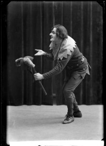 Ivar Nilsson in Kung Lear at Dramatiska teatern 1908 - SMV - NN022