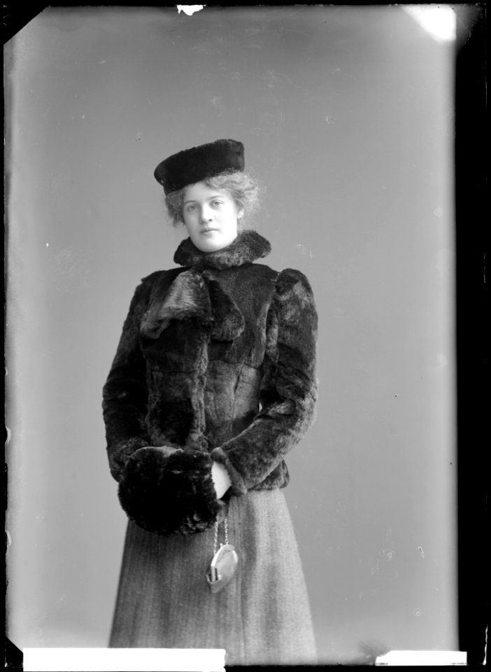 Ingeborg Hagman, porträtt - SMV - GH004