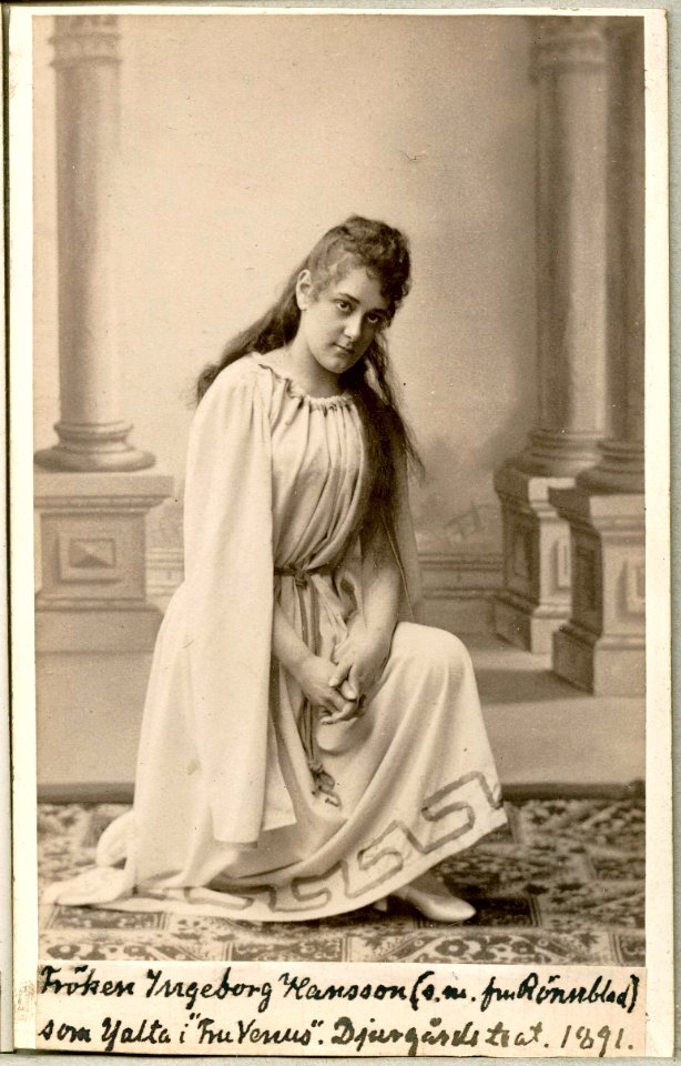 Ingeborg Hansson, rollporträtt - SMV - H7 090