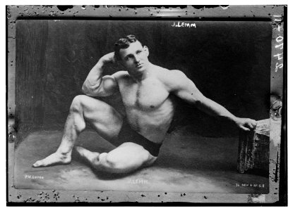 J. Lemm, heavy weight wrestler LCCN2014691160