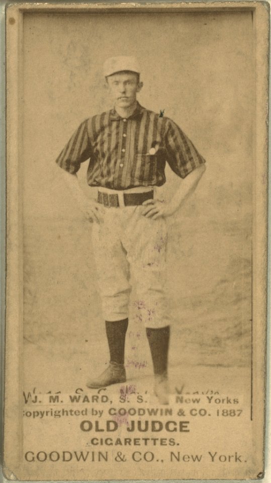 J. M. Ward, New York Giants, baseball card portrait LCCN2007686868