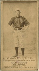 J. M. Ward, New York Giants, baseball card portrait LCCN2007686868