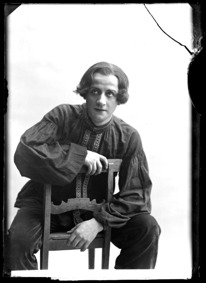 Ivan Hedqvist in Småborgare at Svenska teatern 1906 - SMV - GH100