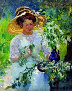 Ivan Kulikov Bird Cherry. 1912