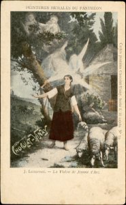J. Lenepveu, La Vision de Jeanne d'Arc CP 5519 PR