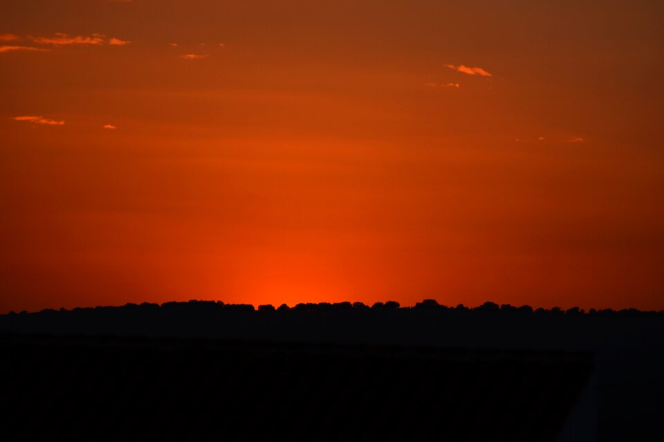Sunset orange Free photos photo