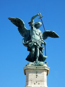 Wing statue stone figure