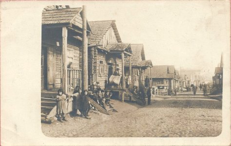 Iŭje, Kaścielnaja. Іўе, Касьцельная (1915)