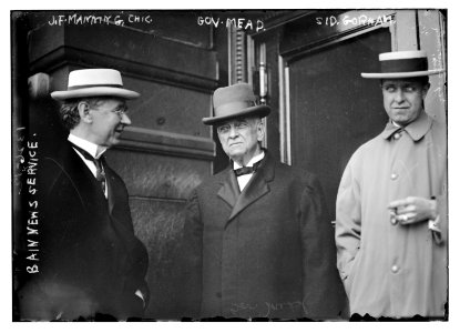J.F. Manning, Chicago; Gov. Mead; Sid. Gorham LCCN2014687036