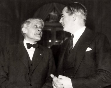 J. Christmas Møller og Anthony Eden (DH001967)
