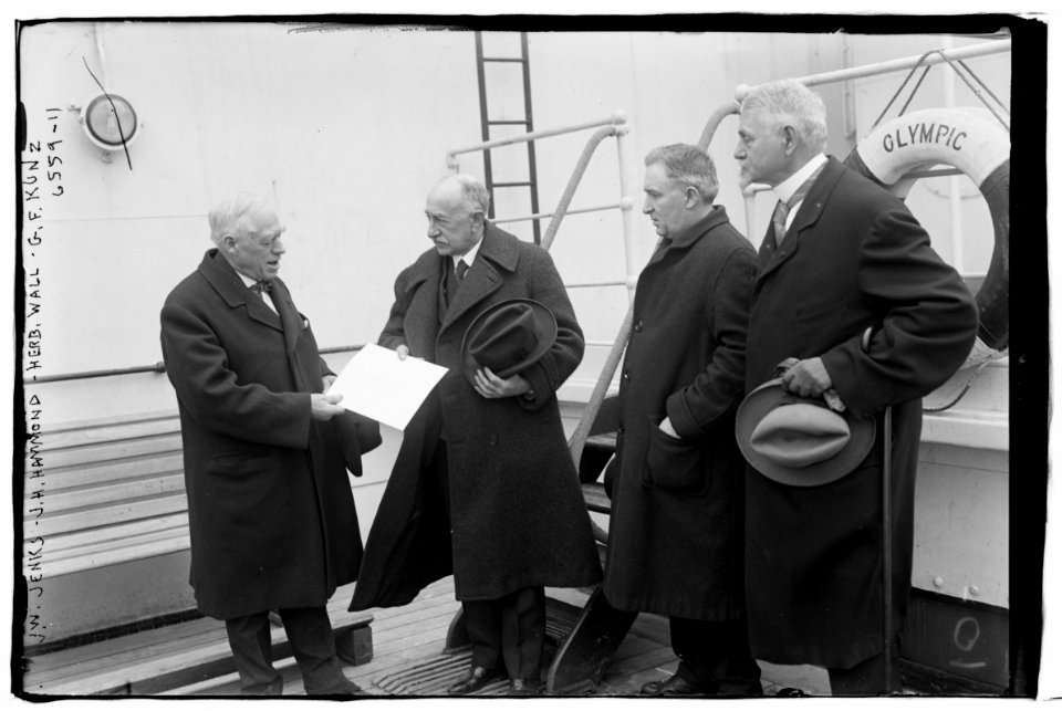 J.H. Hammond & J.W. Jenks & Herb Wall & G.F. Kunz LCCN2014719299