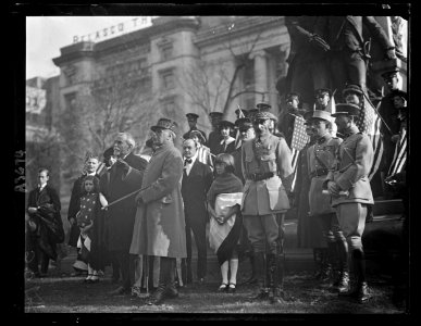 J.J. Jusserand, Marshal Ferdinand Foch, Washington, D.C. LCCN2016890933