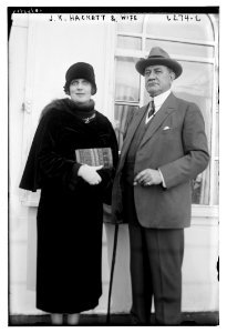 J.K. Hackett and wife LCCN2014717780