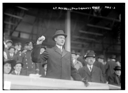 J.P. Mitchel, Polo Grounds, 4-14-15 LCCN2014698796