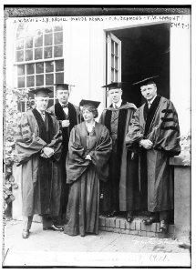 J.W. Davis, J.R. Angell, Maude Adams, C.A. Richmond, T.W. Lamont LCCN2014712859